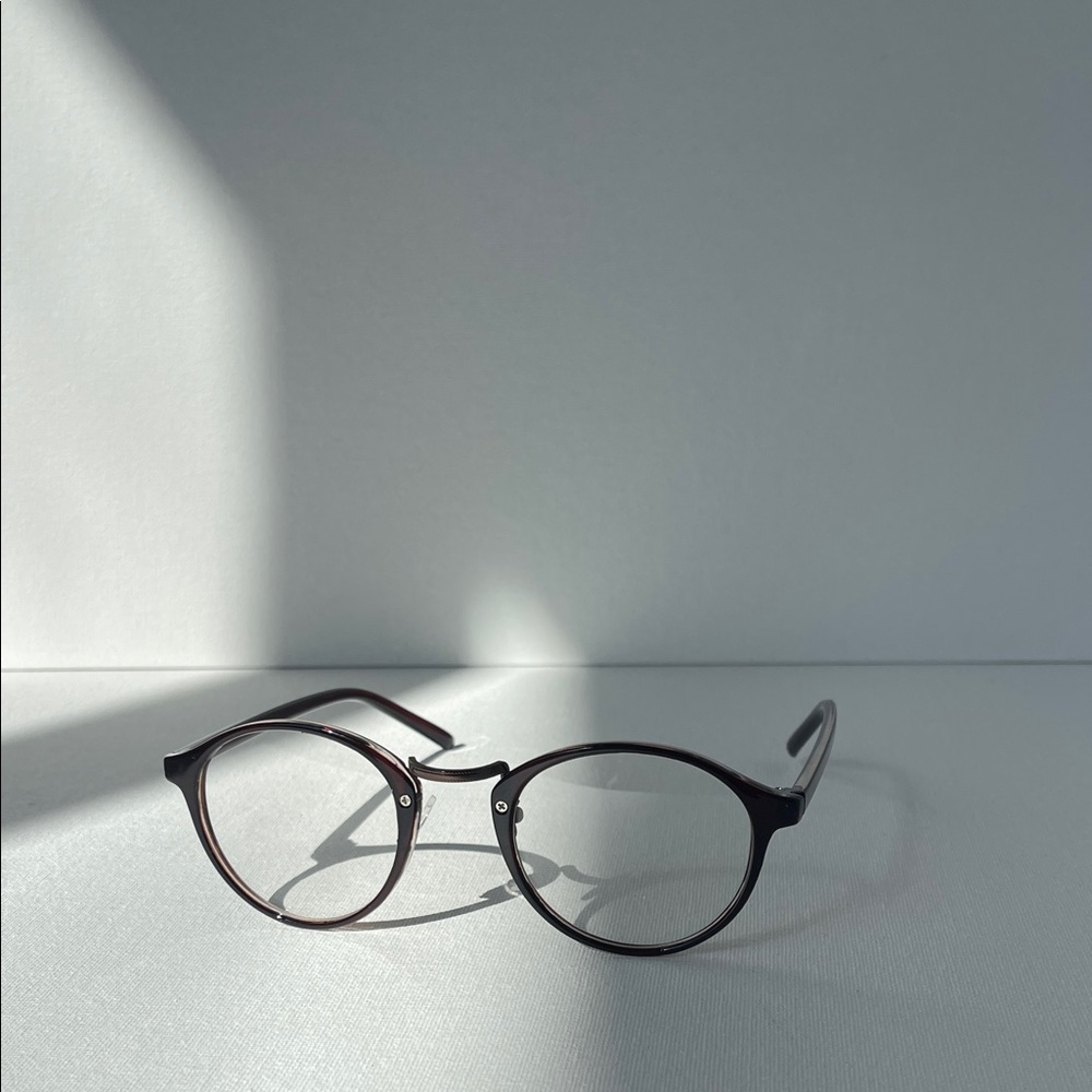 New Classic Round Frame Glasses Unisex Size 48-17-140